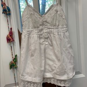 Twentyone white tank size small